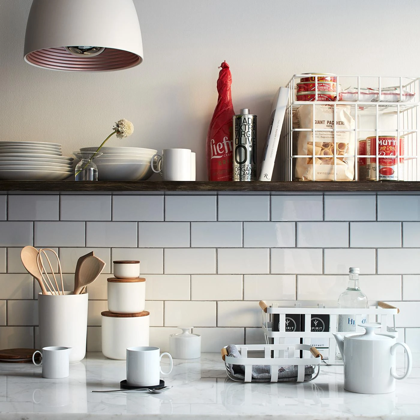 Stoneware White Containers - Image 5