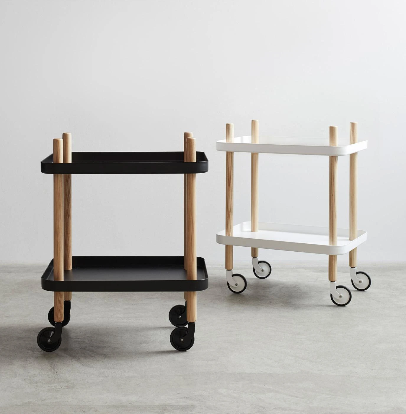 White Block Cart - Image 4