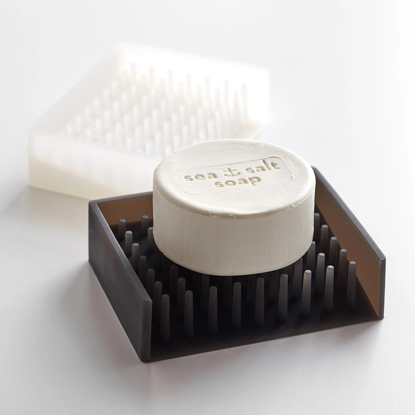 Float White Soap Dish - Image 3