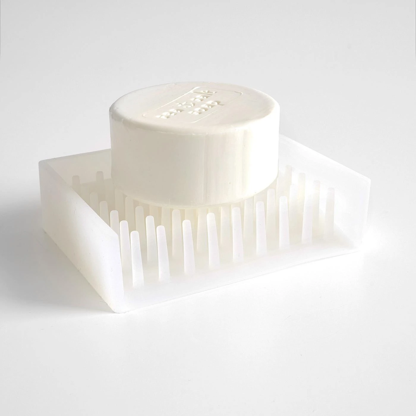 Float White Soap Dish - Image 2
