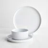 Heller White 3pc Dinnerware Set