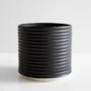 Oblique Black Planter