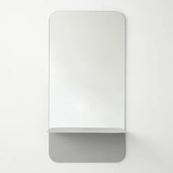 Horizon Gray Vertical Wall Mirror