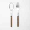 Bistro Teak 2pc Serve Set