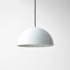 Dome White Medium Pendant Lamp