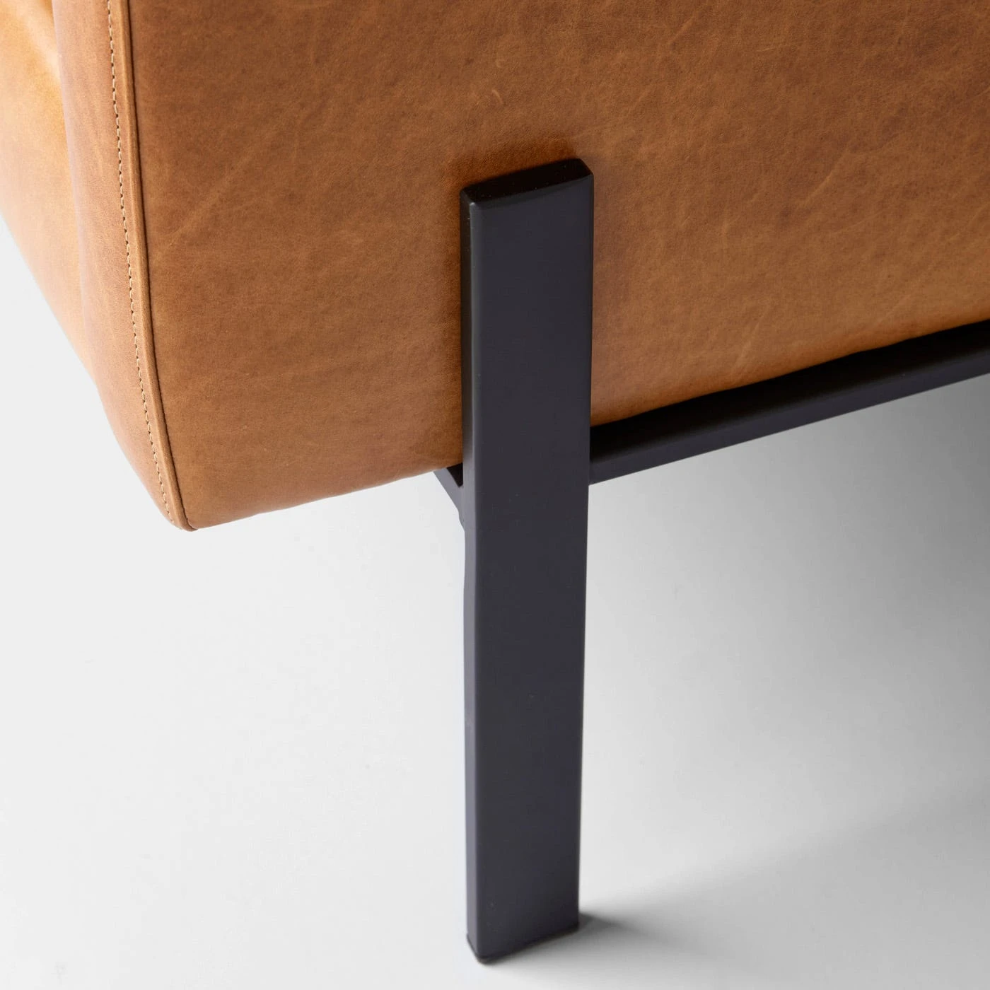 Gunnison Cognac Leather Chair - Image 7