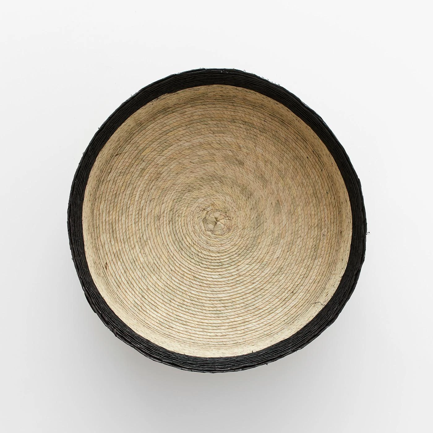 Black Band Round Basket 12" - Image 2