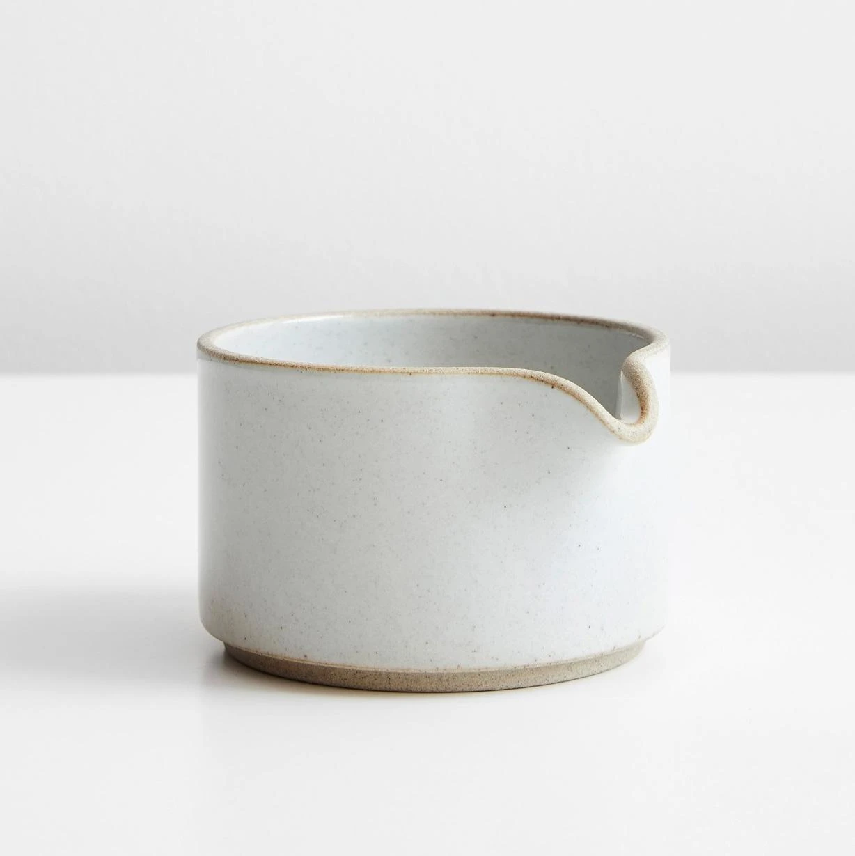 Hasami Gloss Gray Creamer