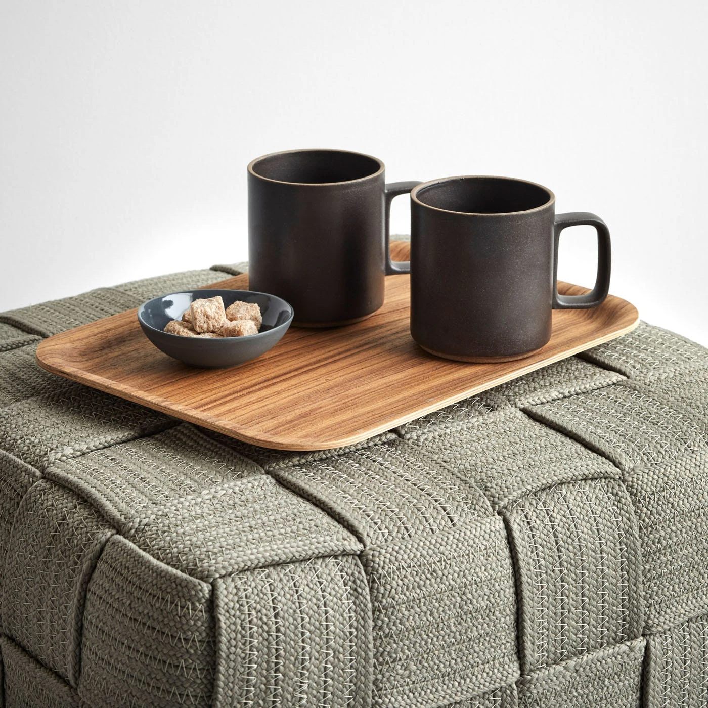 Cube Taupe Ottoman - Image 7