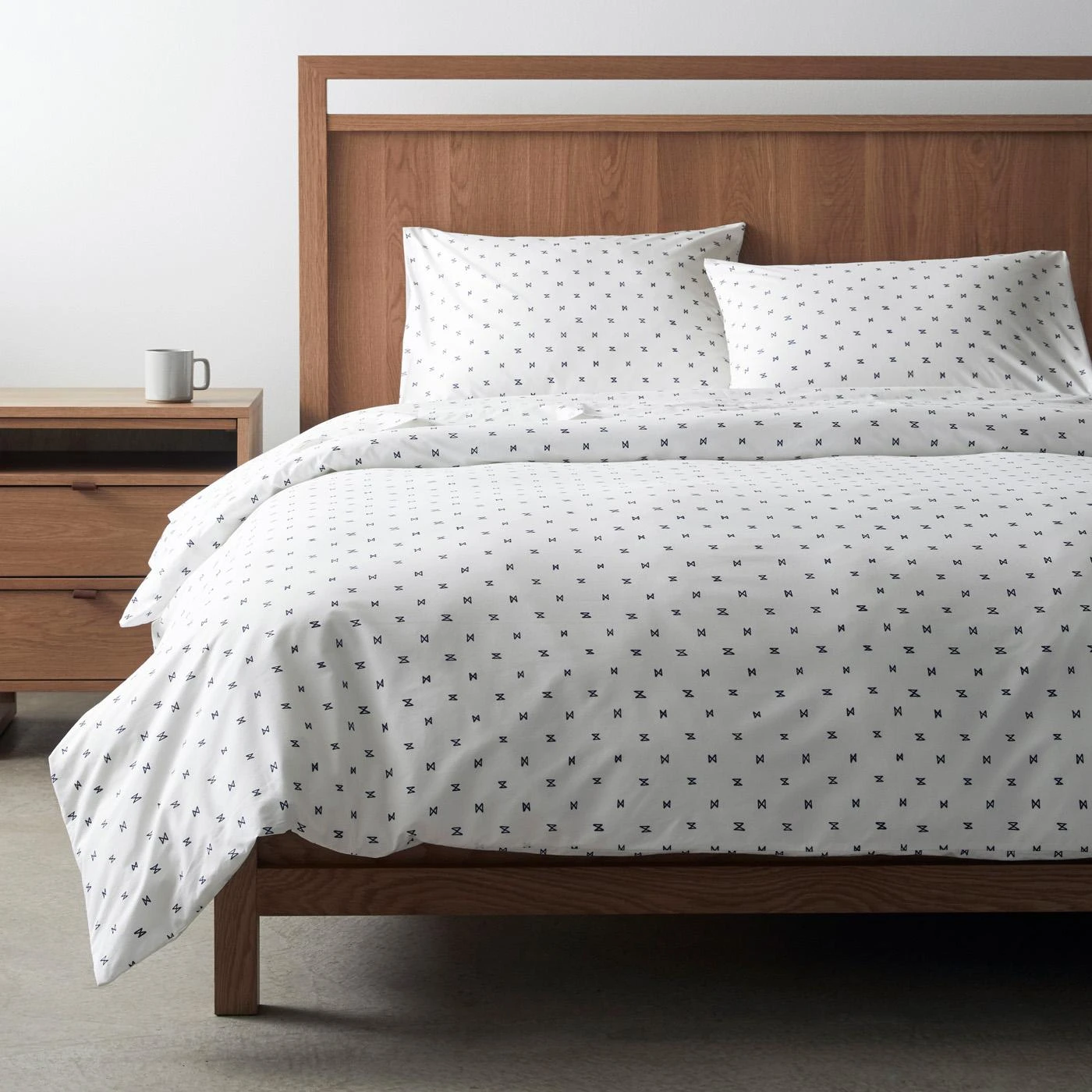 Sashi Geo Navy Sheets - Image 5