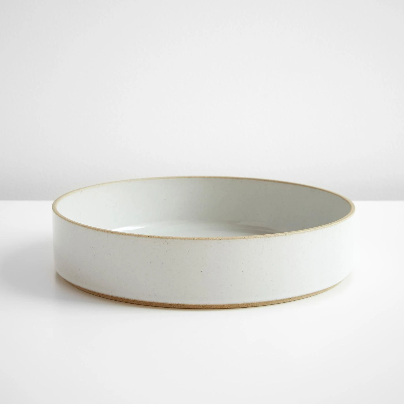 Hasami Gloss Gray Bowl 10"