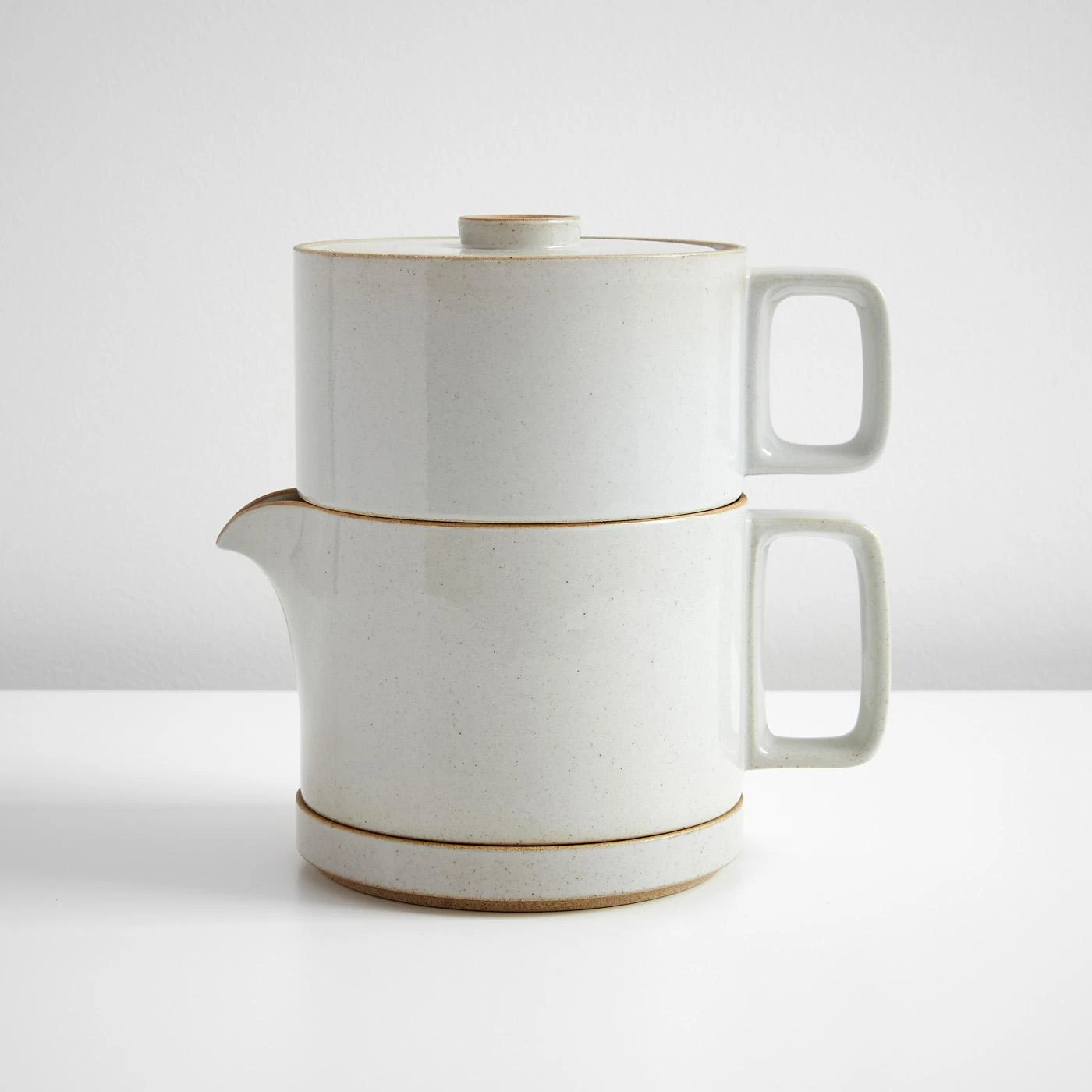 Hasami Gloss Gray Teapot 40oz - Image 4