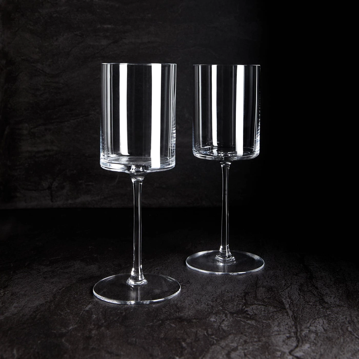 LSA International Otis White Wine Glasses Set Of 4 - Image 6