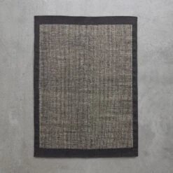 Field Black Rug