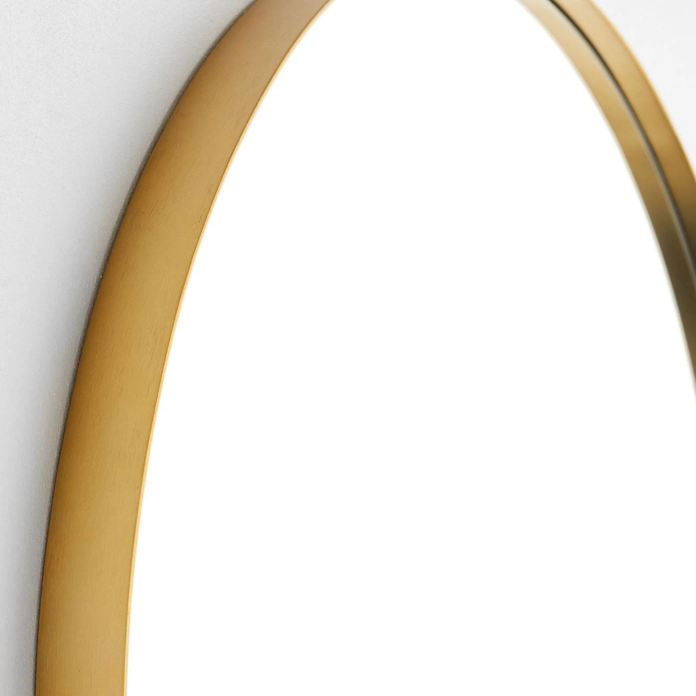 Brass Round Wall Mirror 30" - Image 3