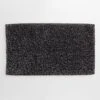 Foster Black Bath Mat