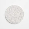 Cork White Round Mat 7"