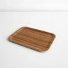 Non-Slip Teak Small Tray