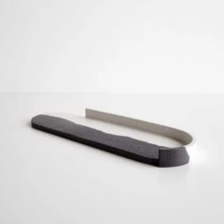 Slab Black And White Platter