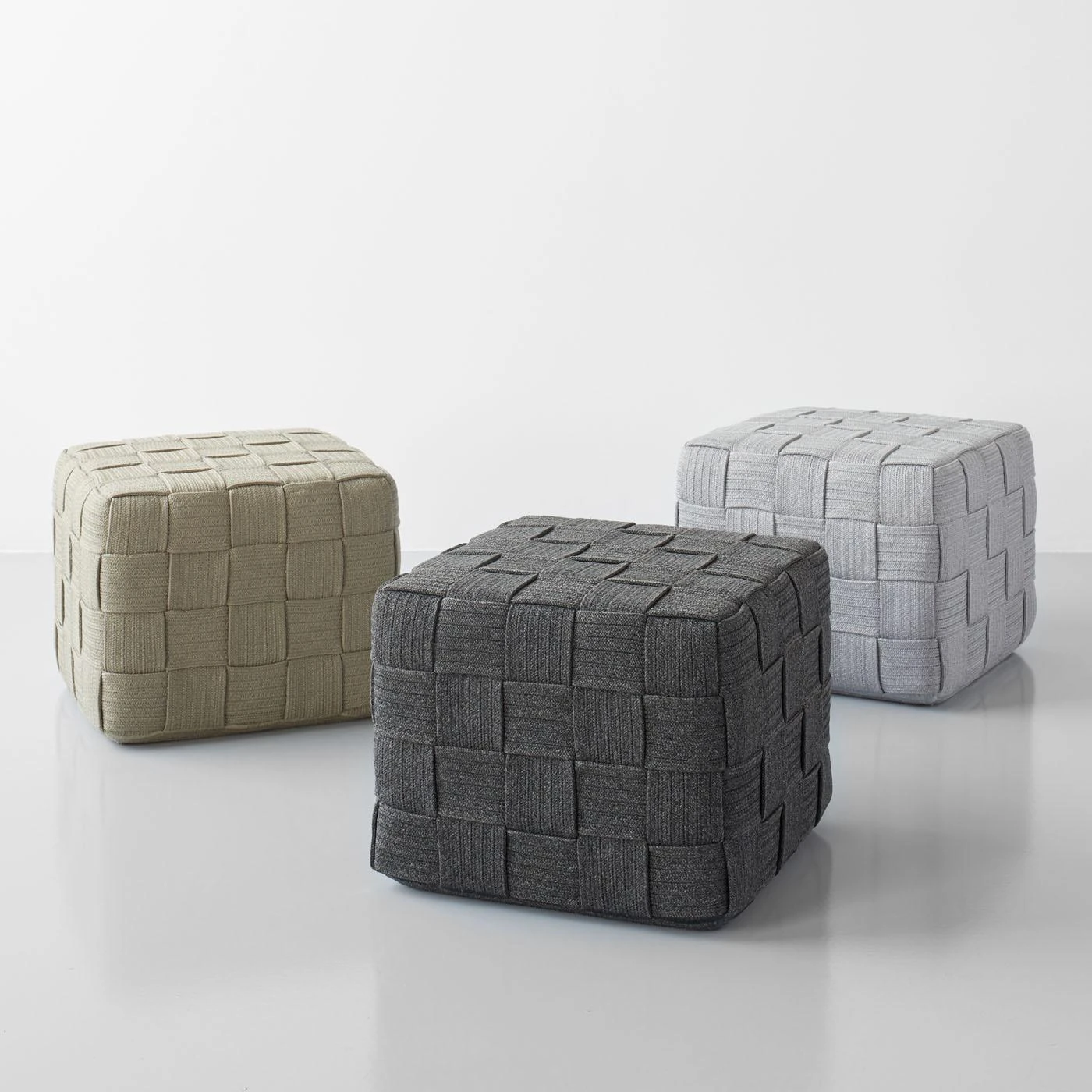 Cube Taupe Ottoman - Image 5