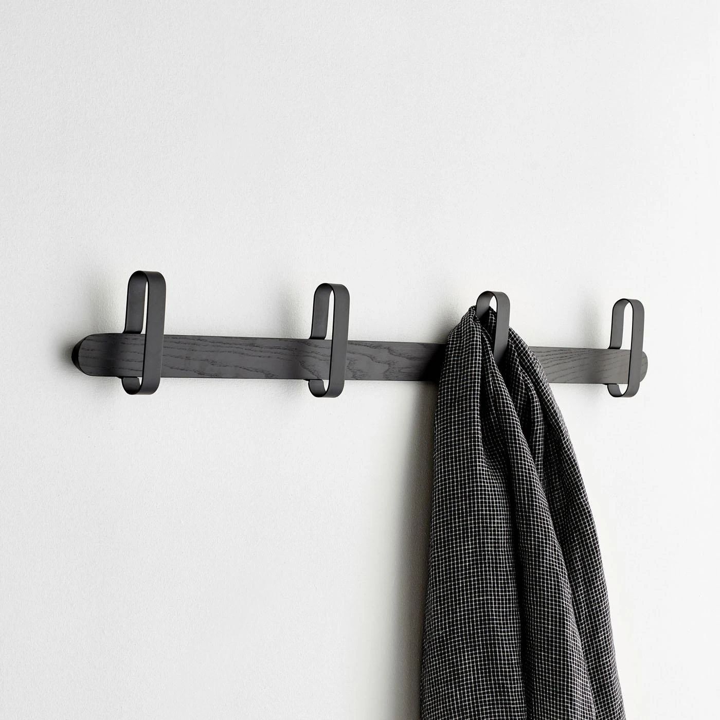 Hoop Black Coat Rack - Image 3