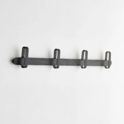 Hoop Black Coat Rack