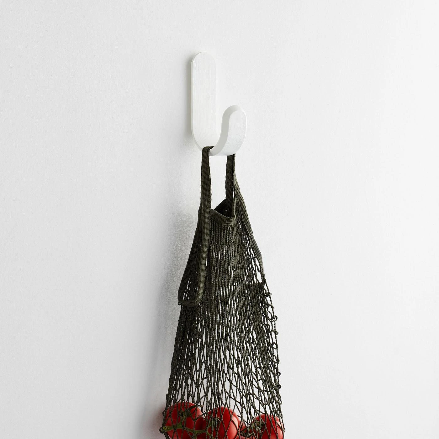 Curve White Wall Hook - Image 3
