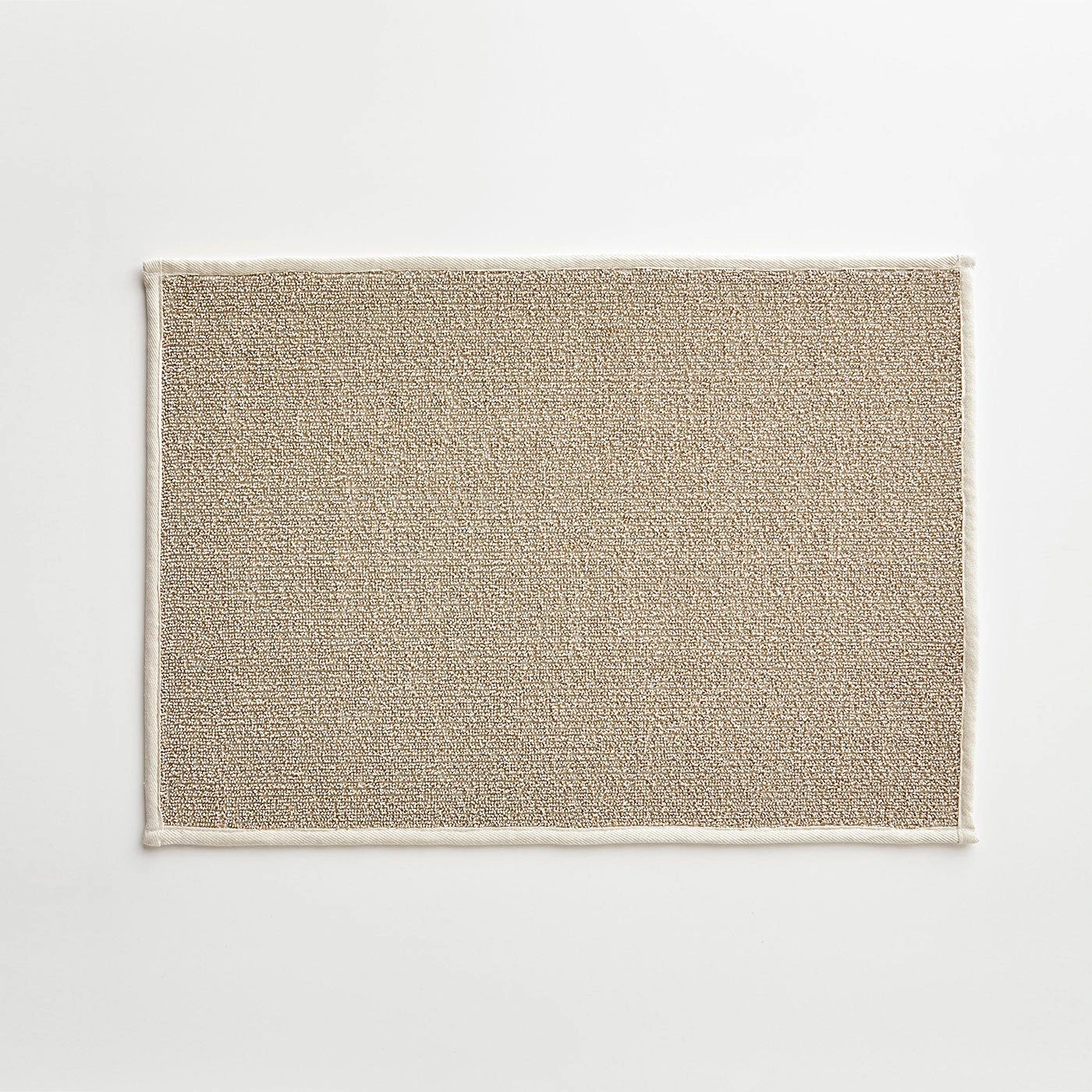 Sasawashi Beige Bath Mat 18" X 26"