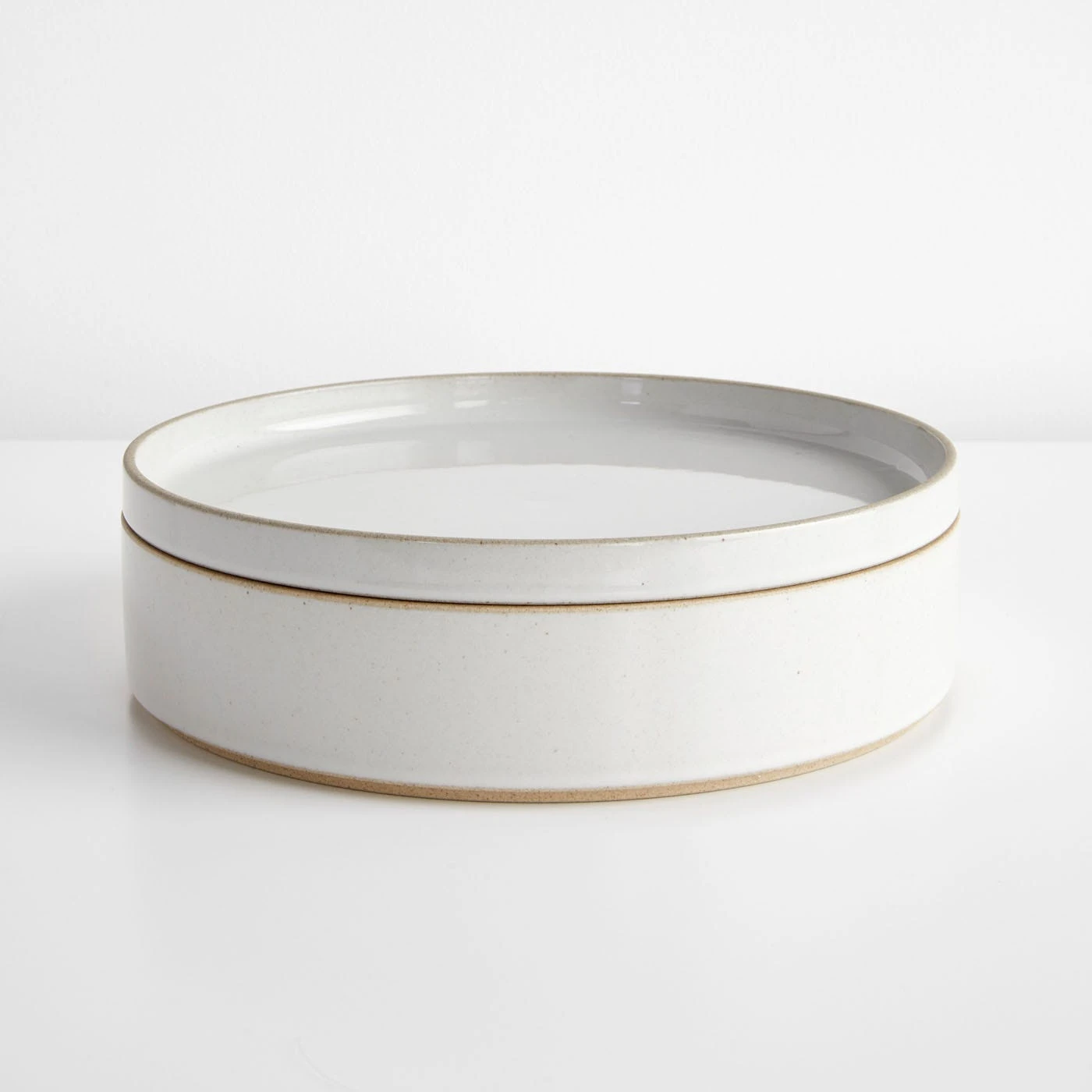 Hasami Gloss Gray Bowl 10" - Image 4