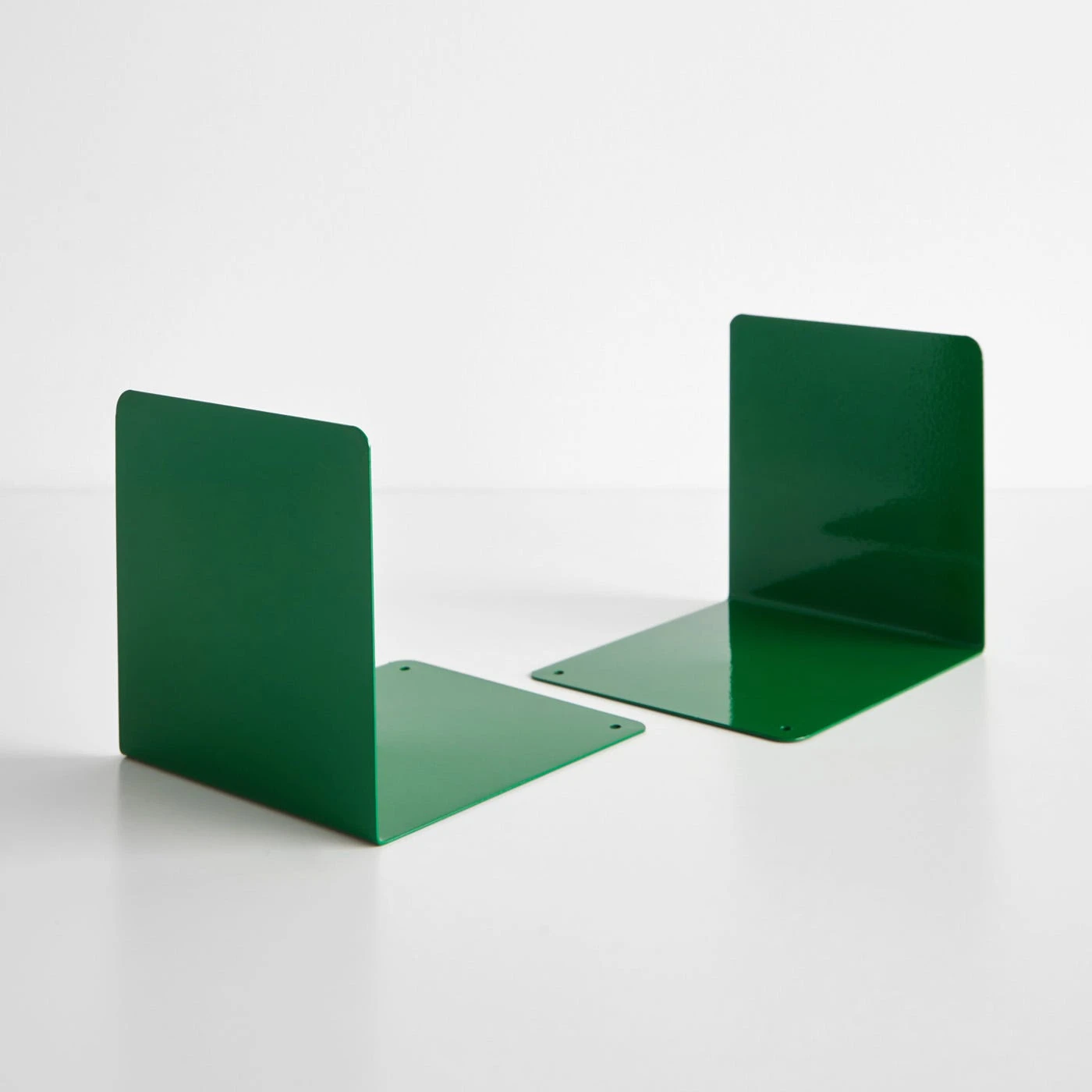 Ellepi Green Steel Bookends Set Of 2