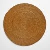 Onda Ochre Round Placemat