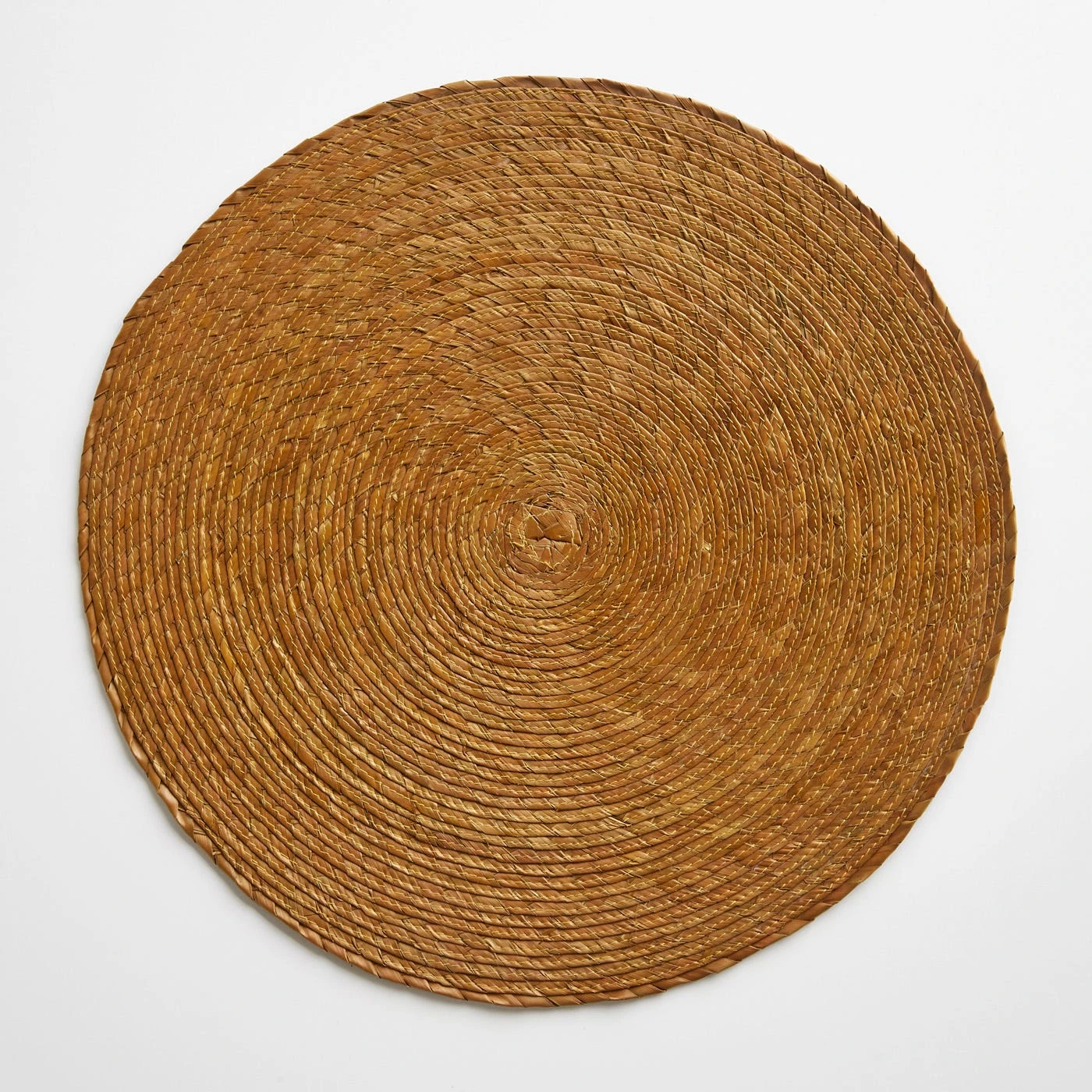 Onda Ochre Round Placemat