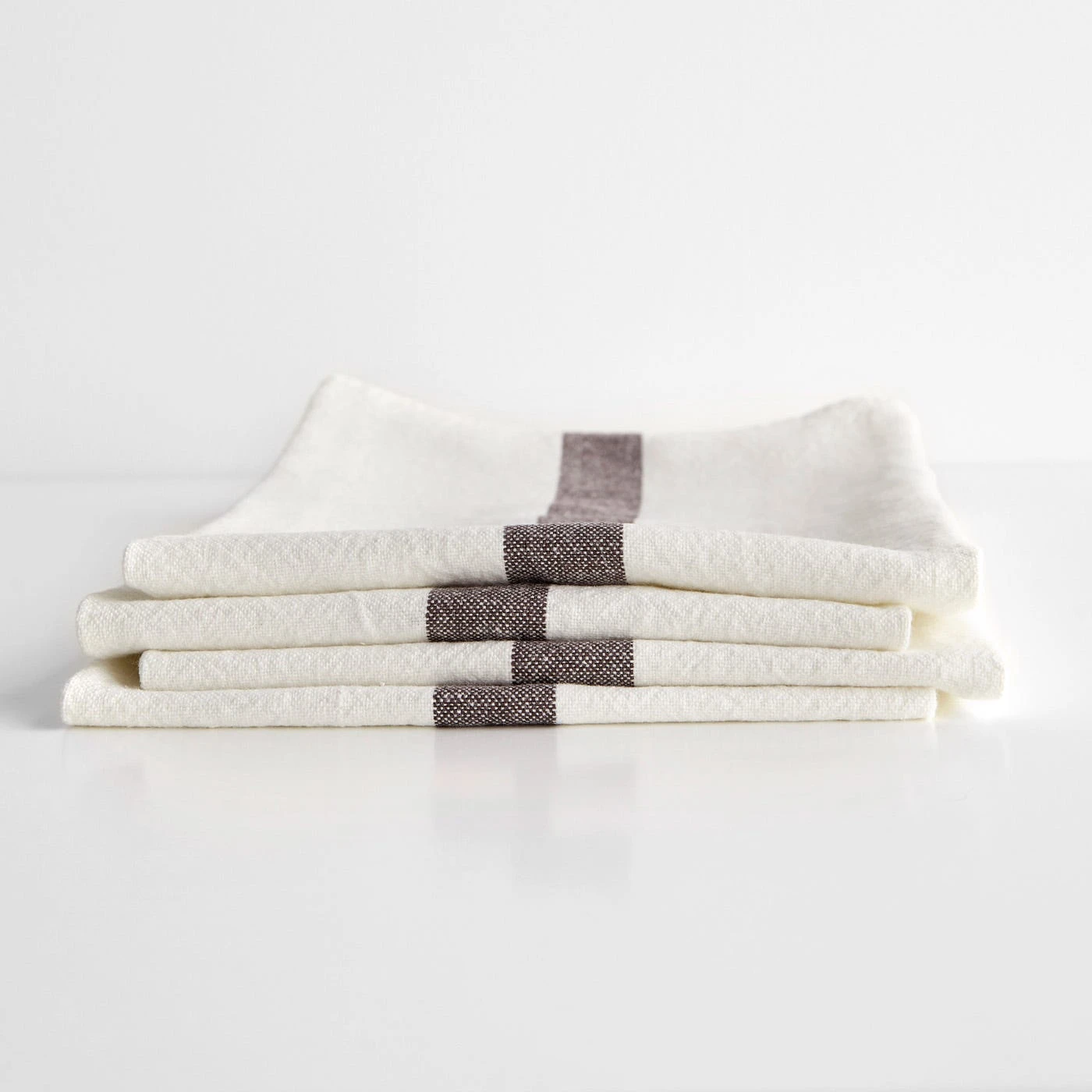 Maroon Stripe Teatowel - Image 2
