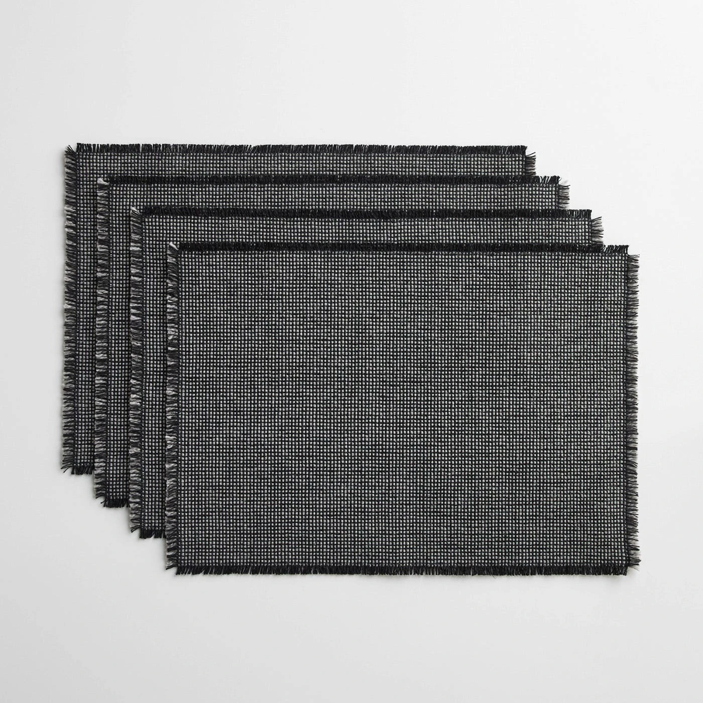 Mourne Check Slate Placemats Set Of 4