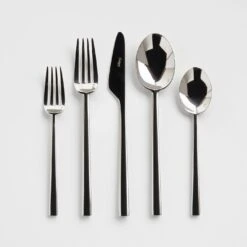 Rondo Chrome 5pc Flatware Set