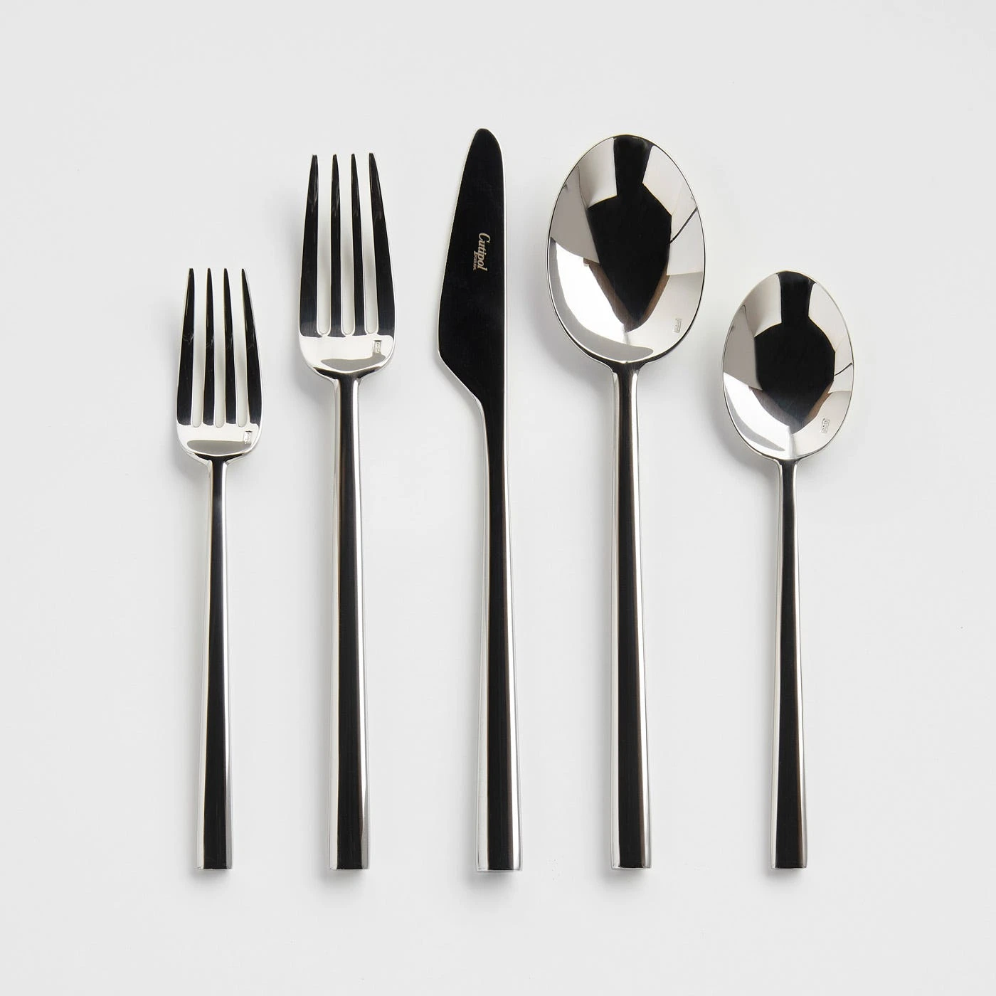 Rondo Chrome 5pc Flatware Set