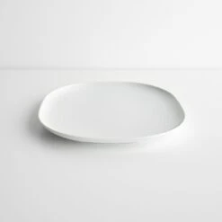 Moon White Square Platter