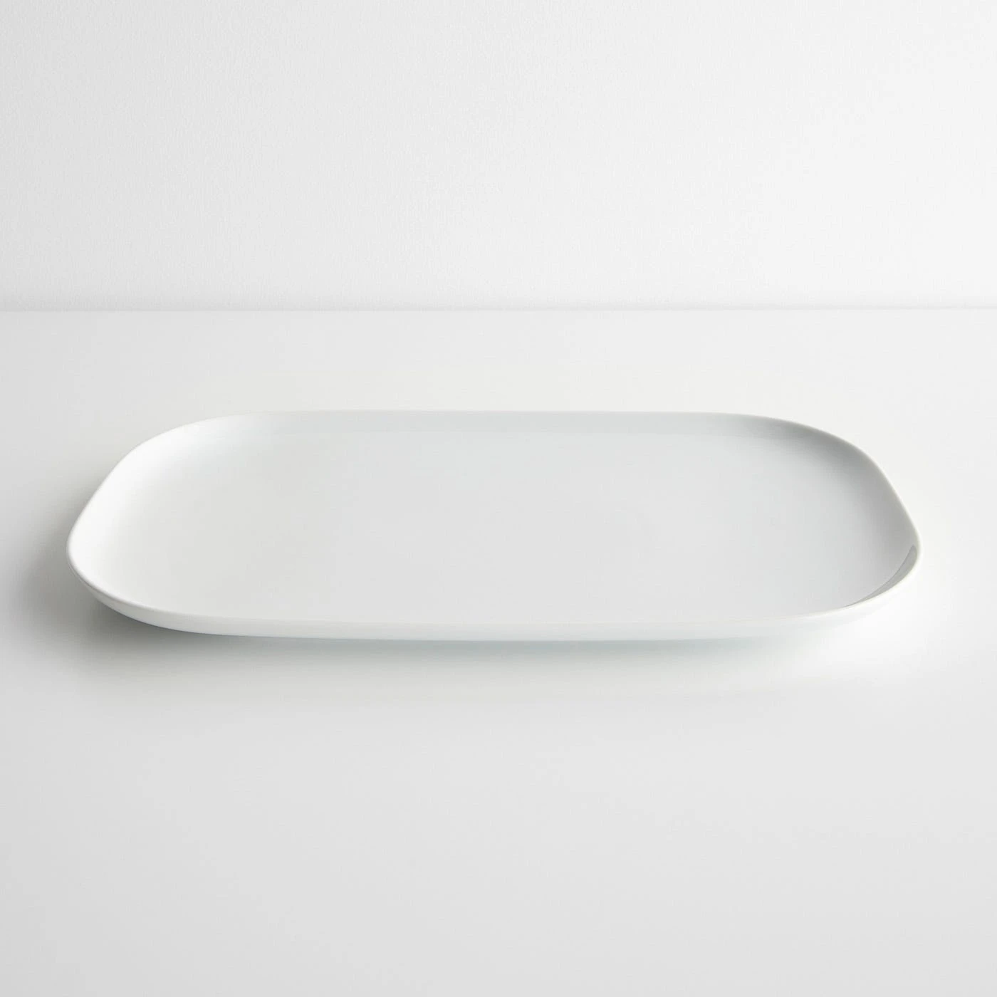 Moon White Rectangular Platter