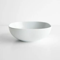 Moon White Vegetable Bowl 8.25"