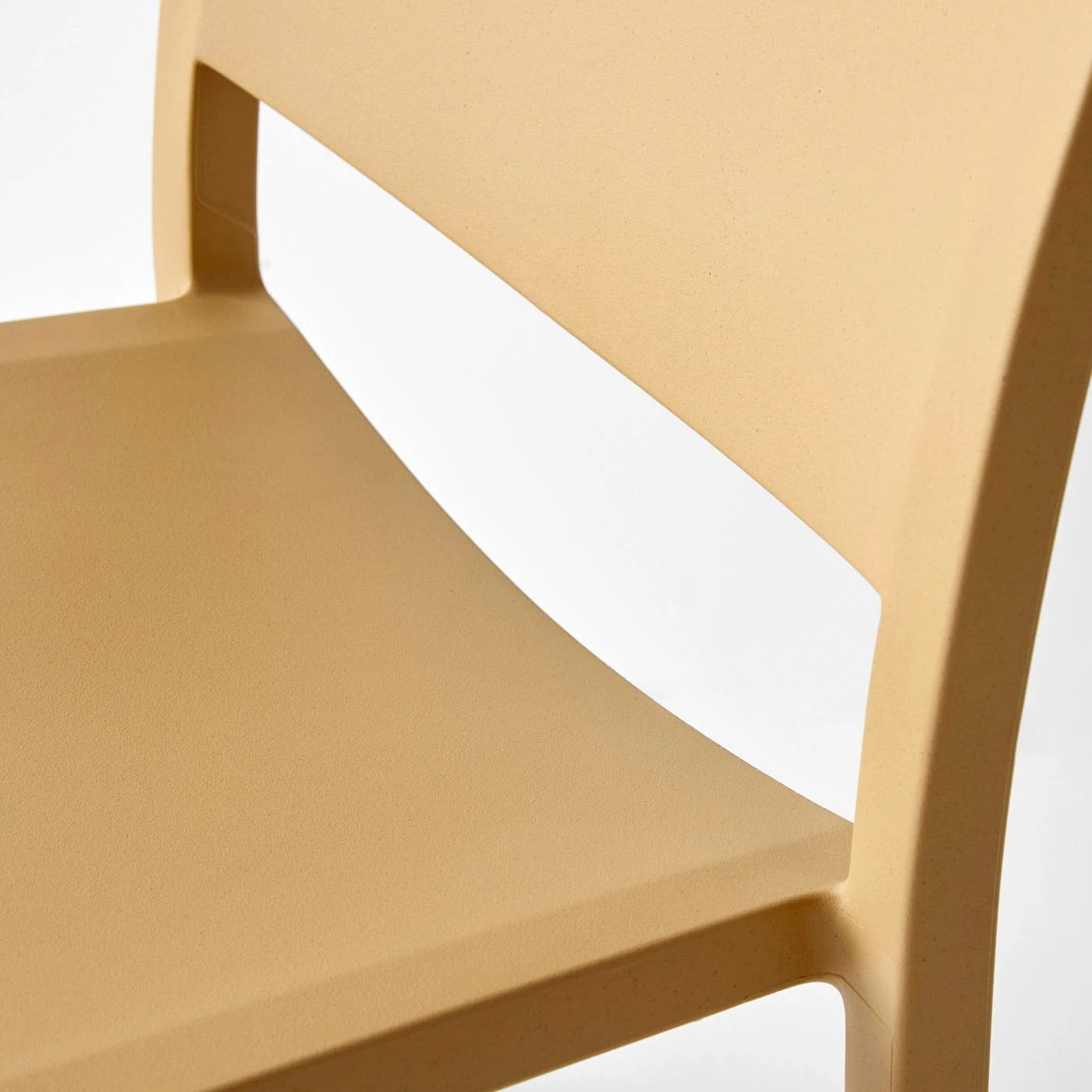 1 Inch Sand Reclaimed Stacking Chair - Image 4