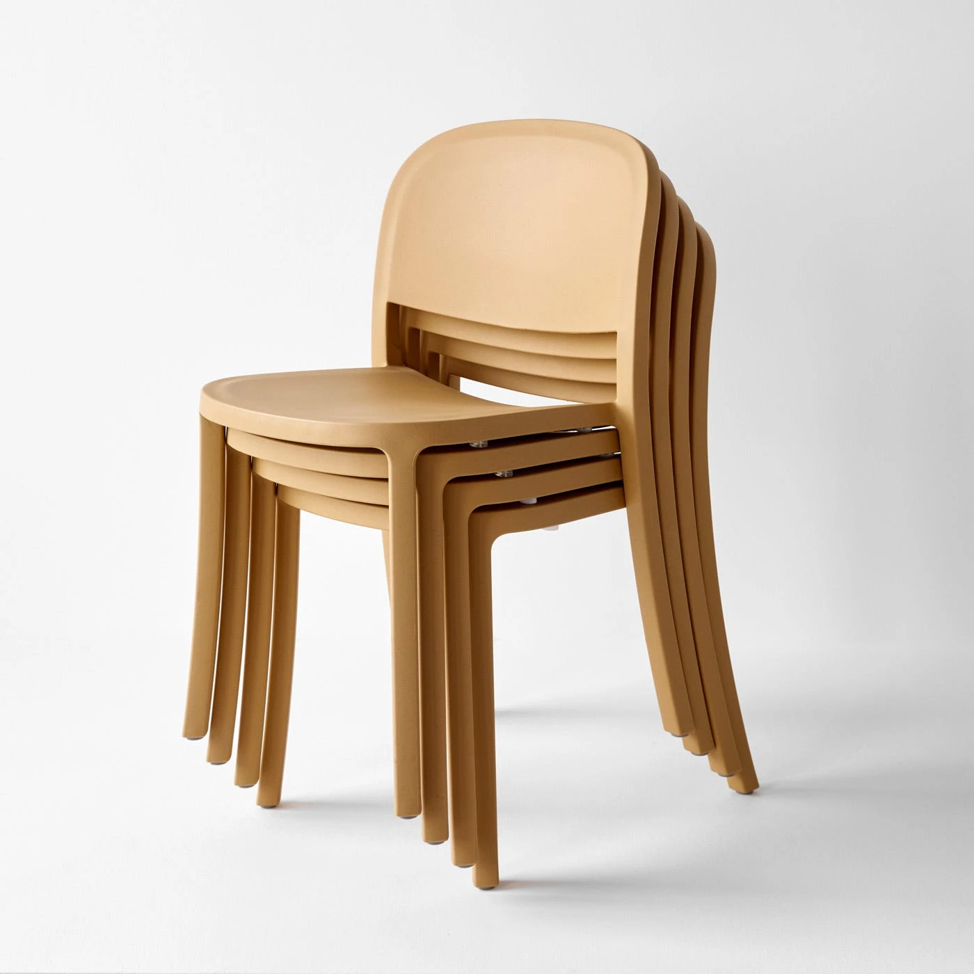 1 Inch Sand Reclaimed Stacking Chair - Image 5