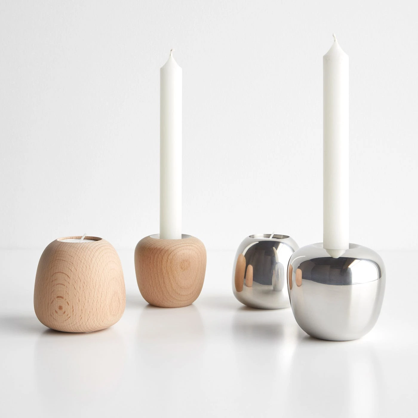 Ora Beech Small Candleholder - Image 5
