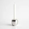 Ora Steel Small Candleholder