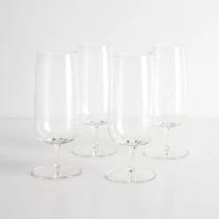LSA International Borough Pilsner Glasses Set Of 4