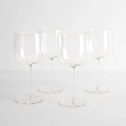LSA International Borough Red Wine Glasses Set Of 4