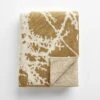 Larch Dijon Knit Throw Blanket