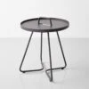 On The Move Black Side Table