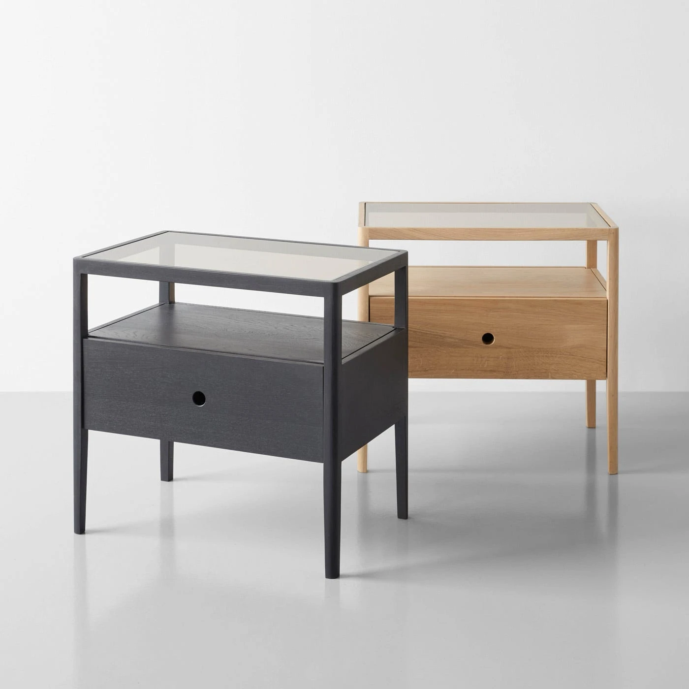 Spindle Black Nightstand - Image 5