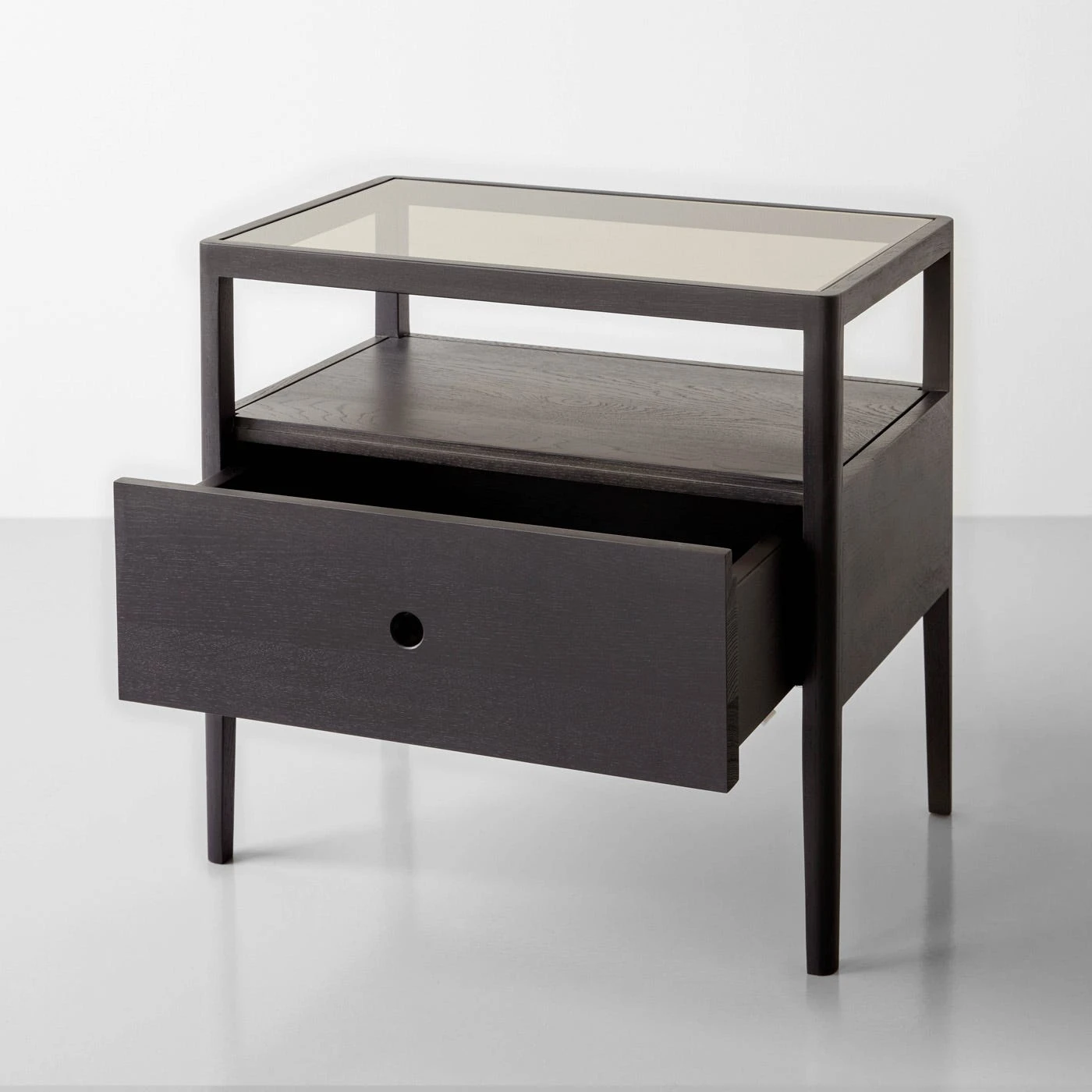 Spindle Black Nightstand - Image 3
