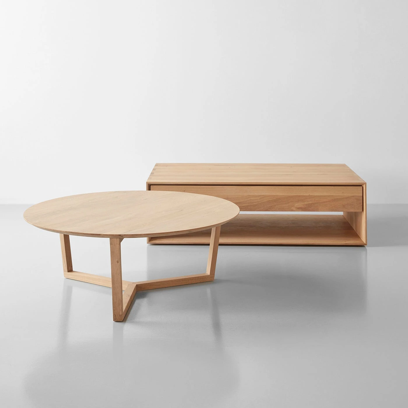Nordic Oak Coffee Table - Image 5